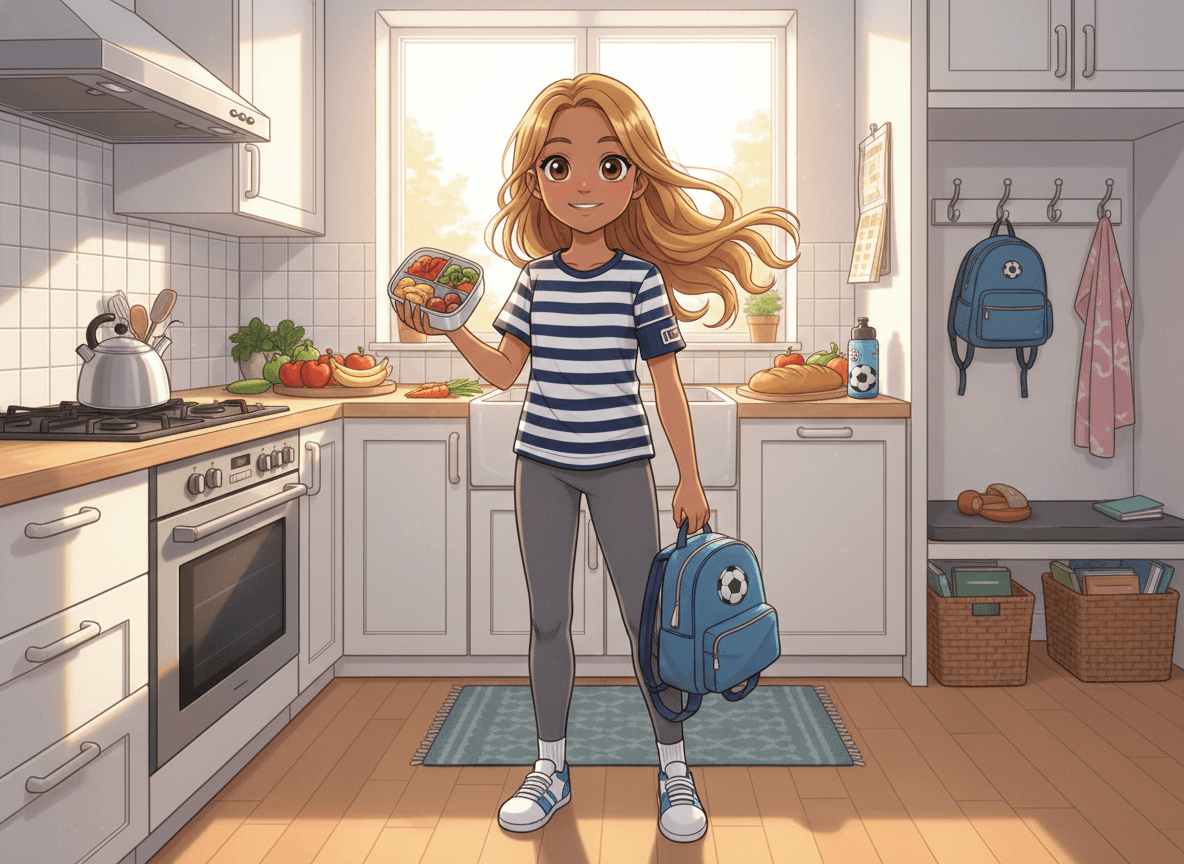 Cover for Getting Ready for School