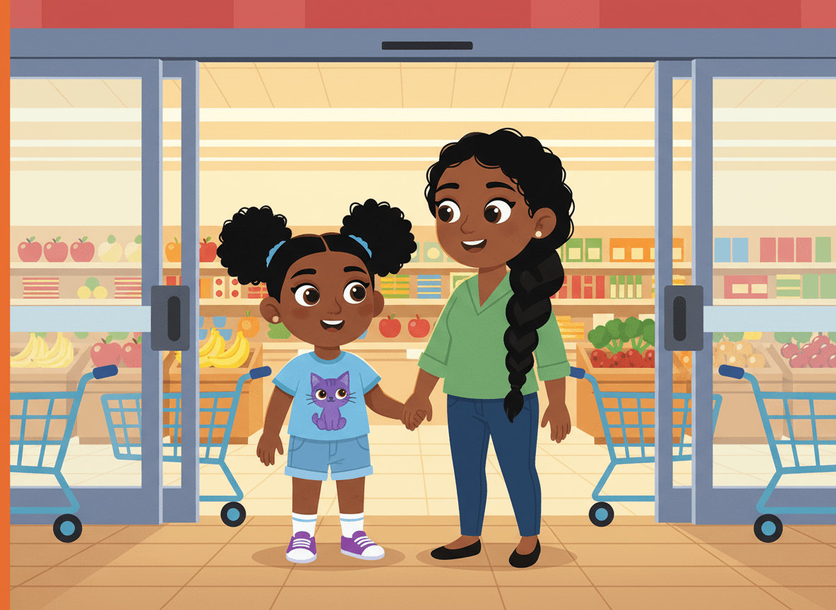 Shopping at the Grocery Store