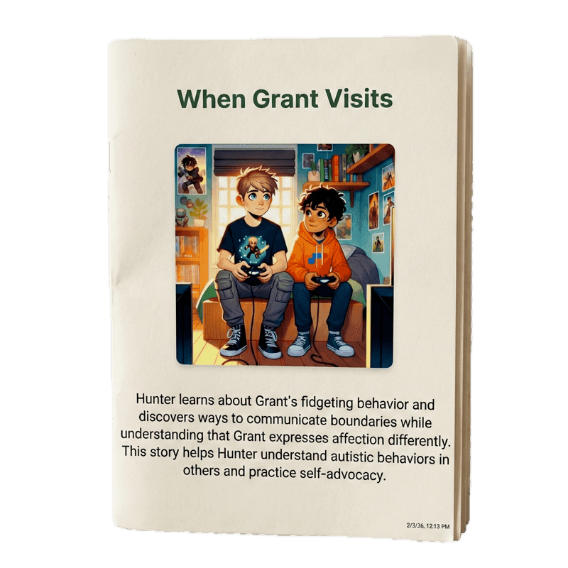 Printed GrowTale booklet