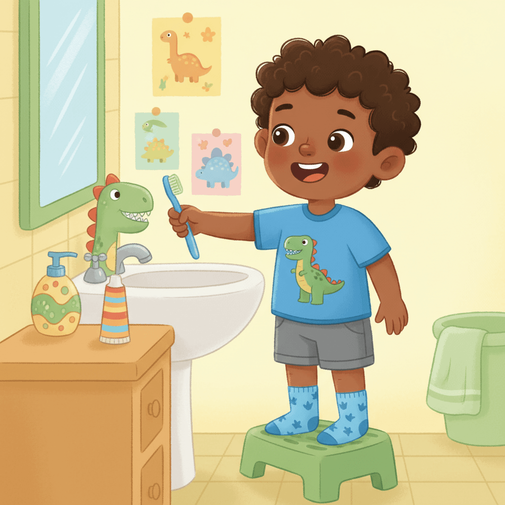 Cover for Brushing My Teeth at Night