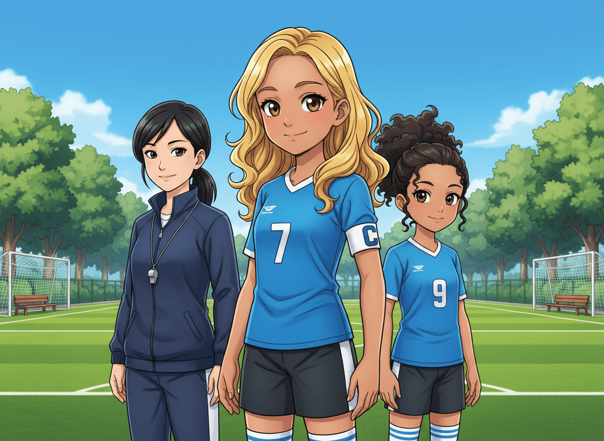 Cover for Making Friends at Soccer